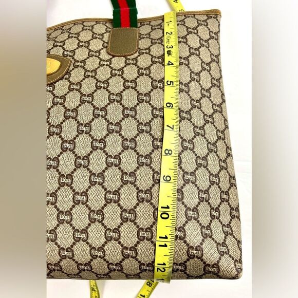 Vintage Gucci Plus Sherry Line Monogram Tote Bag - Picture 14 of 16